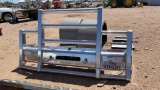 Chrome truck grill guard