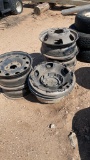 Lot of 5 wheels & covers
