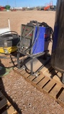 WeldKing MigSonic 145 wire welder w/rolling cart