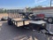 14' Single Axle utility trailer with ramp gate