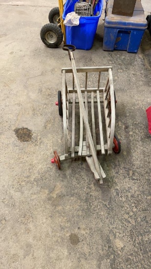 Wooden wagon