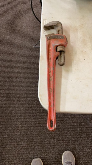 18” RIDGID HD pipe wrench