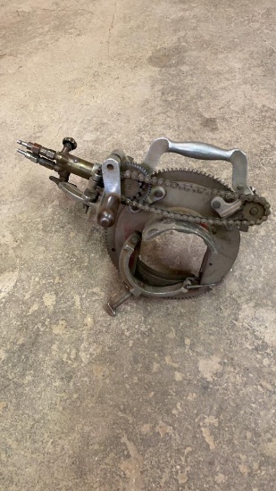 Mathey MSA 4” pipe bevel machine W/Torch head