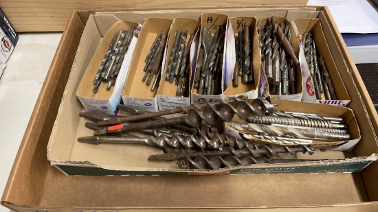 Box of misc drill bits