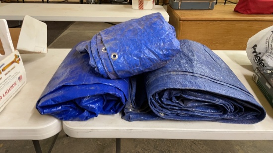 Lot of tarps