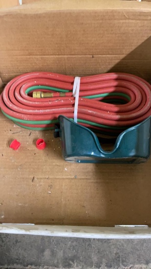 New cutting torch hose & goggles