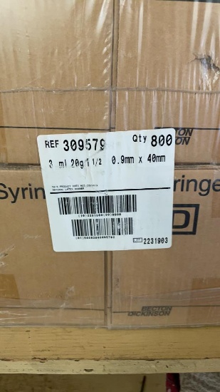 Case of 3ml Syringe-100ct