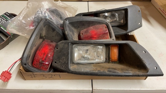 Golf cart light kit w/wiring