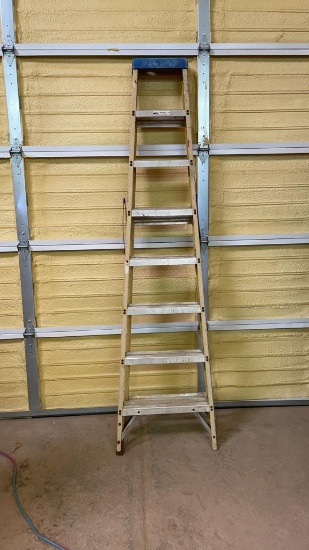 8’ fiberglass step ladder