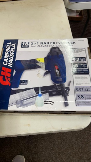 CH 18ga 2-in-1 nailer/stapler