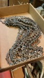 Lot of 8 saw chains