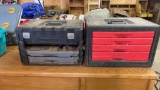 2 tool cabinets w/ tools