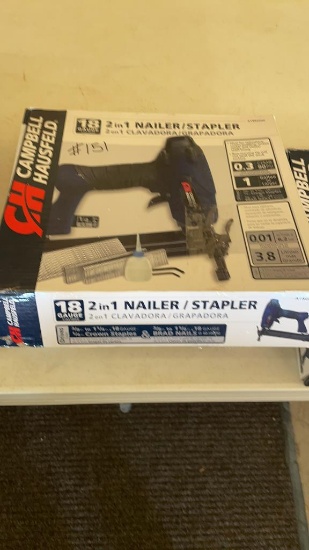 CH 18ga 2-in-1 nailer/stapler