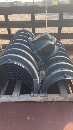 Lot of 12 Sewer panels & 2 end tees