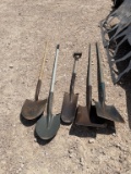 Lot of shovels & sharpshooter