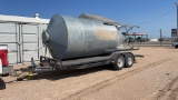 Grain bin with flex auger