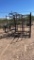 Lot of angle iron racks