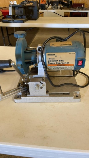 Chicago Electric 120v circular saw blade sharpener