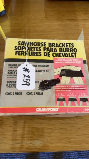 Sawhorse brackets