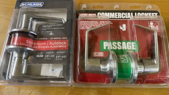Lot of 2 new lock sets