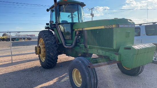 JD 4560 Tractor.shows 3850 Hours