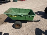 John Deere pull behind garden cart