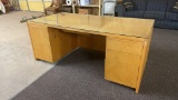 72”x36” office desk w/glass top