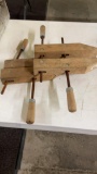 Pair of wood clamps