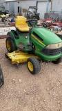 John Deere LA150 automatic 54” cut riding mower