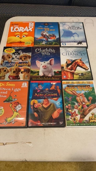 Box of DVDs