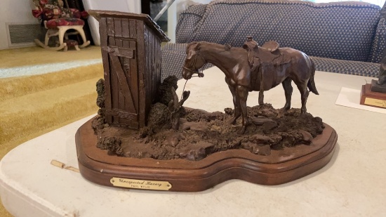 “Unexpected Luxury “ by Paul Wylie bronze