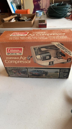 Coleman portable air compressor