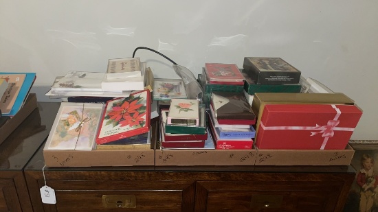 3 boxes of Christmas & Greeting cards