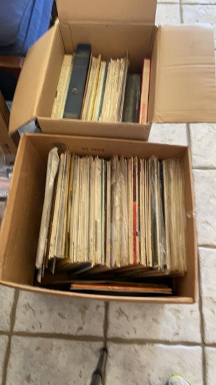 2 Boxes Of Old Symphony Orchestra& Other Old