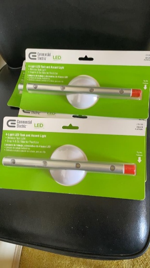 Lot of 4 LED task & accent lights