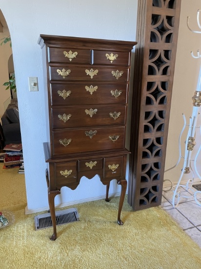 Silverware cabinet/standing jewelry chest