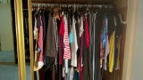 Lot of assorted women’s clothes.