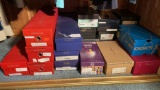 Lot of assorted women’s shoes in boxes