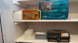 Tackle boxes, lures, & other fishing supplies
