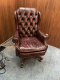 Leather office chair