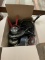 Box of pots, pans & lids