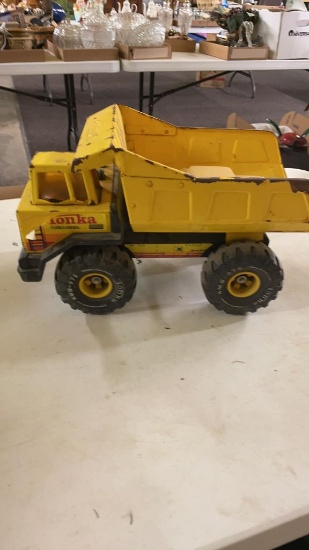 Vintage Tonka truck & car
