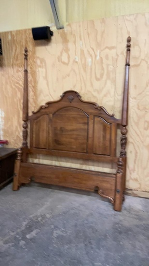 Queen size headboard & footboard