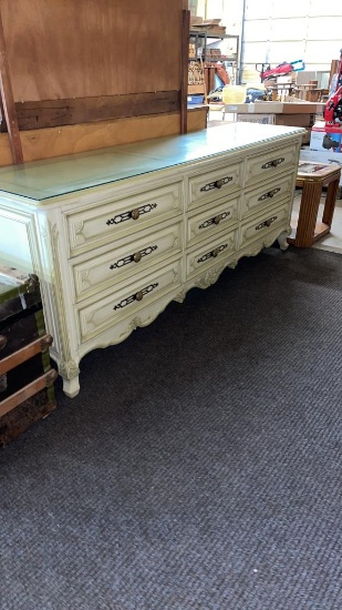 White dresser
