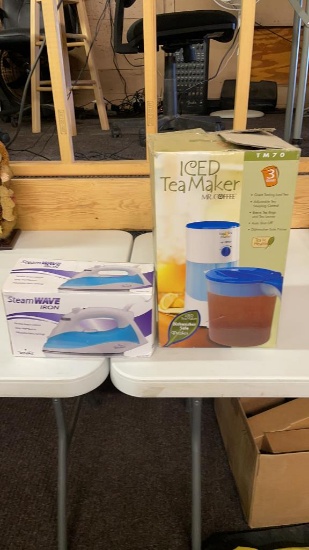 Iced tea maker & iron