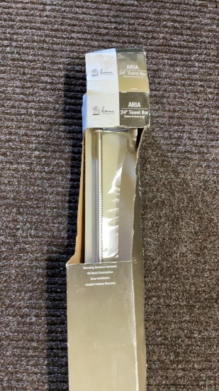 24” towel bar