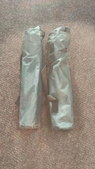 Pair of lawn chairs