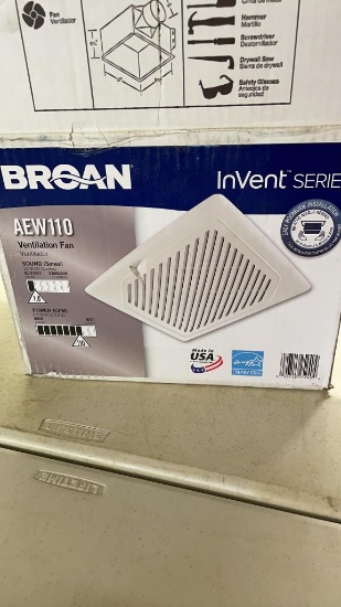 Broan AEW110 ventilation fan