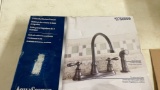AquaSource 2-handle kitchen faucet-bronze finish