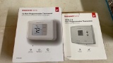 Lot of 2 Honeywell non-programmable thermostats